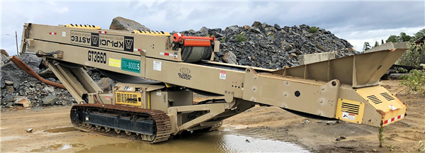 Kpi-jci Model Gt3660 Heavy-duty Global Track-mounted Conveyor)